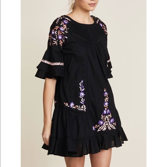 SALE Free People Pavlo EmbroiderEd Dress - Picture 2 of 5